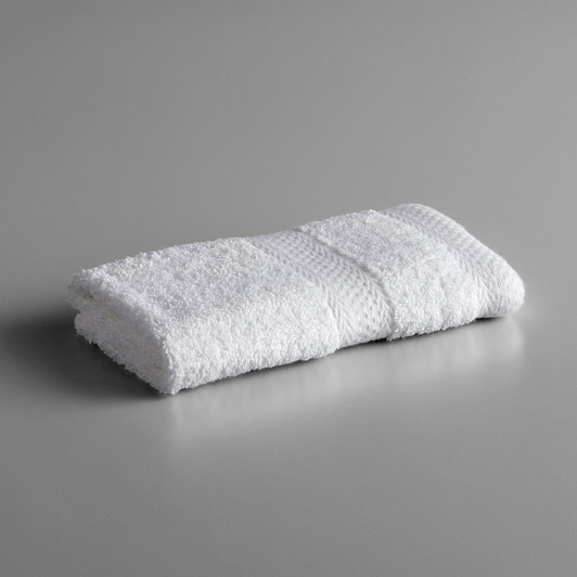 Lavex Lodging Premium 13″ x 13″ 100% Ring Spun Cotton Wash Cloth 1.5 lb. – 12/Pack
