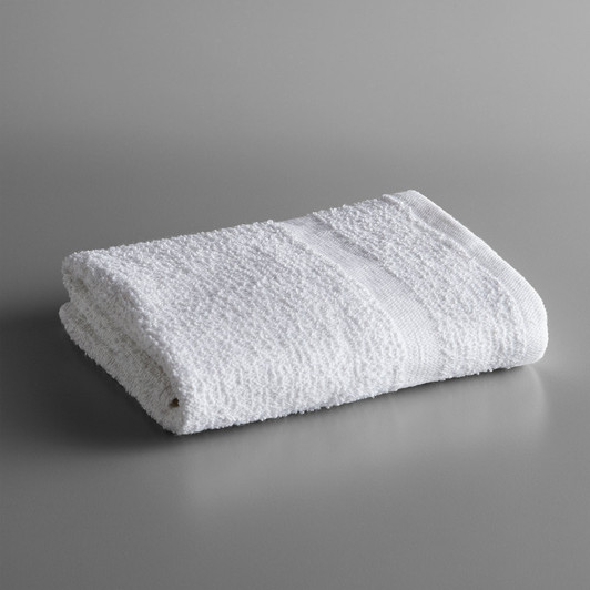 Lavex Lodging Economy 16″ x 27″ 100% Cotton Hand Towel 3.5 lb. – 12/Pack