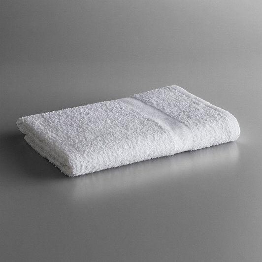 Lavex Lodging Economy 22″ x 44″ 100% Cotton Bath Towel 6 lb. – 12/Pack
