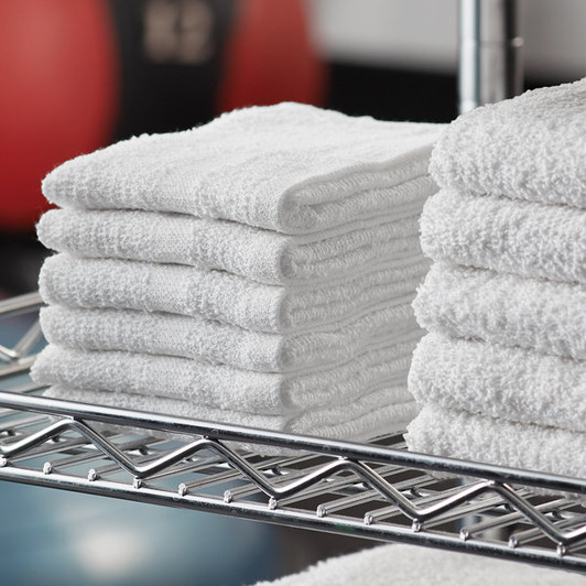 Lavex Lodging Economy 12″ x 12″ 100% Cotton Wash Cloth .75 lb. – 12/Pack