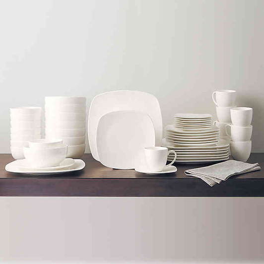 Gibson Home Madison Court 48-Piece Dinnerware Set