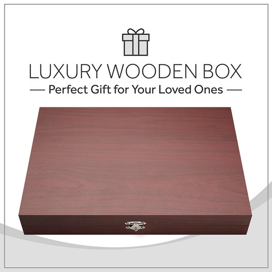Avalon Silverware Set with Luxury Box, High Grade