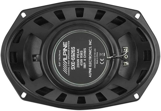 Alpine SXE-6926S 6 x 9" 2-Way Coaxial Speakers