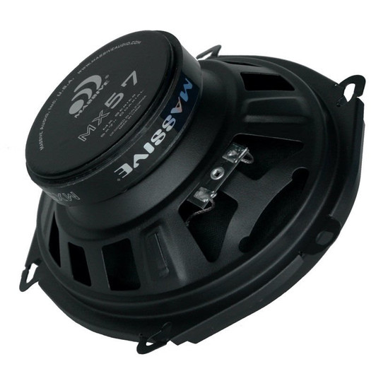 Massive Audio MX57 440W Max (100W RMS) 5" x 7" MX Series 3-Way Coaxial Car Speakers