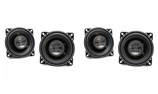 (4) Hifonics ZS4CX 4" 700 Watt Coaxial Car Audio Speakers