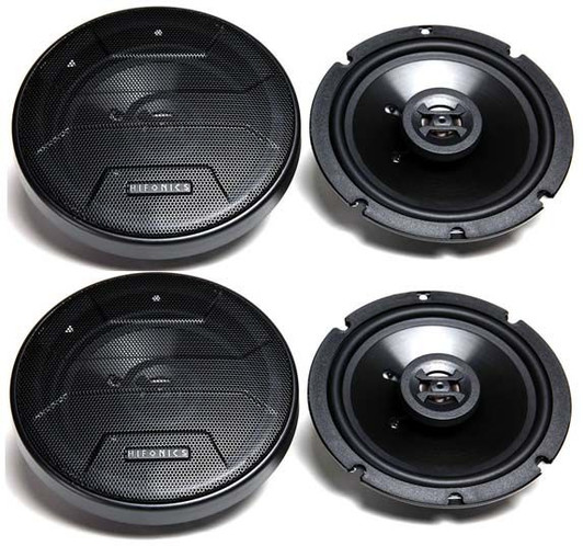 (4) Hifonics ZS65CXS 6.5" 1200 Watt Shallow Mount Car Stereo Speakers