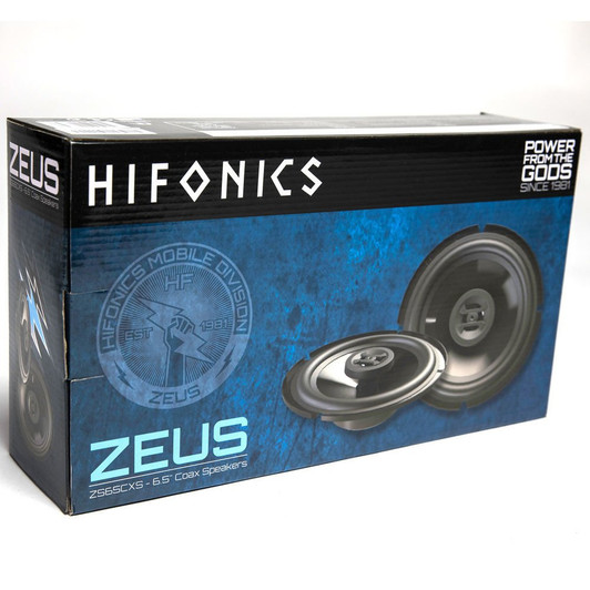 (4) Hifonics ZS65CXS 6.5" 1200 Watt Shallow Mount Car Stereo Speakers