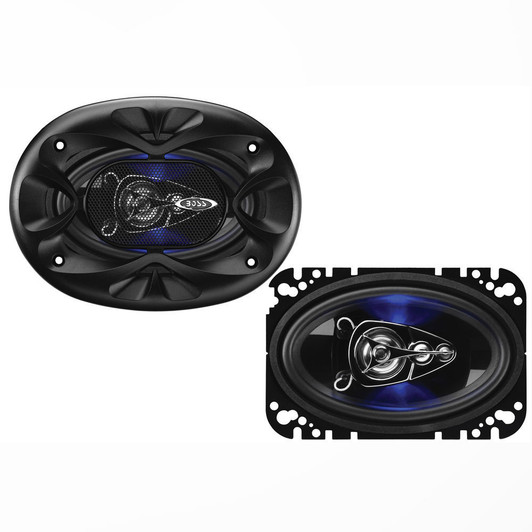 (4) Boss Audio Rage 4" x 6" Speakers Boss Audio Rage 4" x 6" 4 Way 250W Full Range Speakers (4 Total)