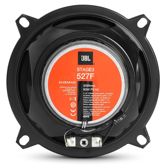 JBL Stage3 527F (Stage 3 527F) Stage3 Series 5-1/4" 2-Way Coaxial Car Speaker