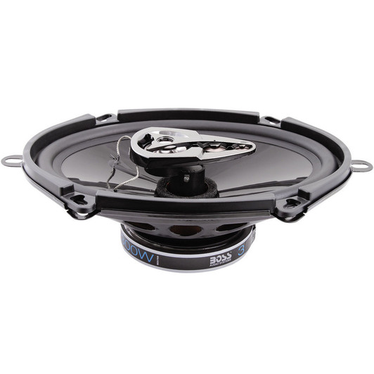 (4) Boss BE5768 5 x 7" 4-Way Speakers Boss Rage 4 Way 300W Full Range Mobile Audio/Video Speakers