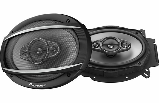 Pioneer TS-A6960F + Free NVX Sound Deadening 450W Max (90W RMS) 6" x 9" A-Series 4-Way Car Coaxial Speaker