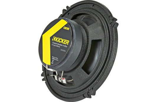 Kicker CSC65 (46CSC654) CS Series 6.5" 2-Way Coaxial Speakers (100 Watts RMS)