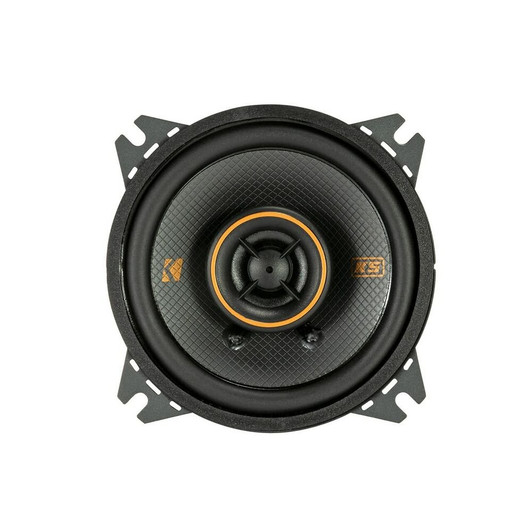 Kicker KSC40 (47KSC404) 4" Coaxial Speakers w/ Silk Dome tweeters