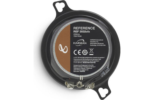 Infinity REF-3032cfx 150W Max (50W RMS)3-1/2" Reference Series 2-Way Coaxial Car Speakers