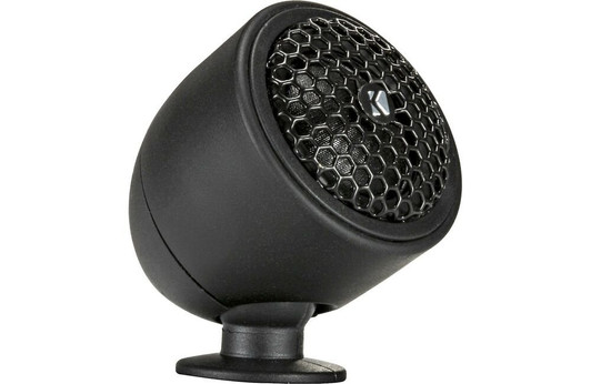 Kicker KST2504 (46KST2504) 300W Peak (150W RMS) 1" Flush/Angle/Surface/Swivel-mount KS-Series Silk Dome Car Tweeters