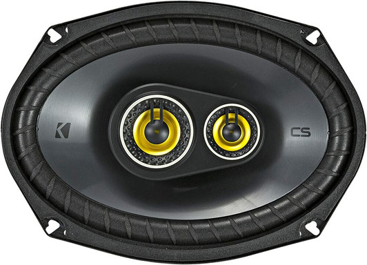 Kicker CSC693 (46CSC6934) CS Series 6x9" 3-Way Coaxial Speakers (150 Watts RMS)