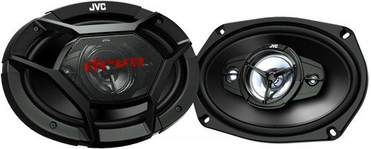 JVC CS-DR6941 DR Series 6 x 9" 4-Way Coaxial Speakers (550W Peak)