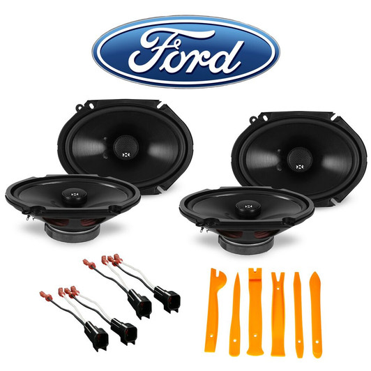 Ford F-150 Heritage 2004-2004 OEM Speaker Upgrade NVX (2) NSP68 Kit