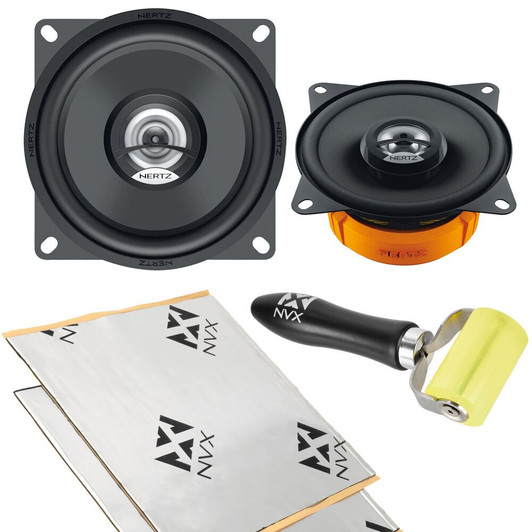 Hertz DCX100.3 + Free NVX Sound Deadening and Roller!