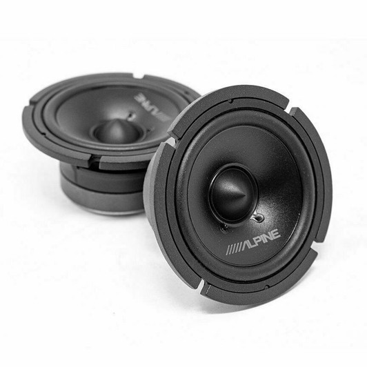 Alpine 30MC Midrange Component Speakers (Open-Box, Damaged Packaging)