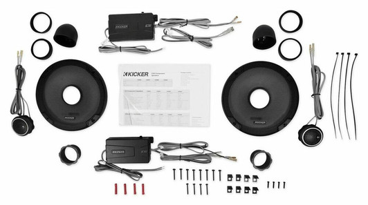 Kicker CSS67 (46CSS674) 300W Peak (100W RMS) CS Series 6-3/4" Component Speaker System