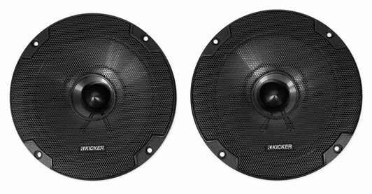 Kicker 46CSS674 + NVX Sound Deadening 300W Peak (100W RMS) CS Series 6-3/4" Component Speaker System