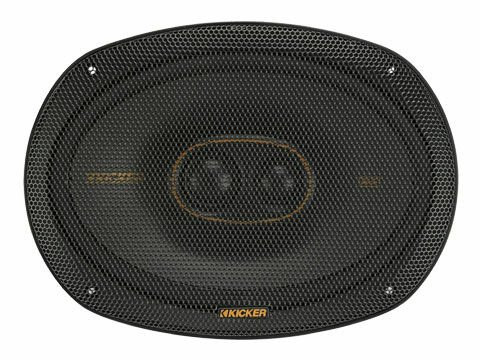 Kicker KSC6930 (47KSC69304) 6x9" Triaxial Speakers With Silk Dome Tweeters