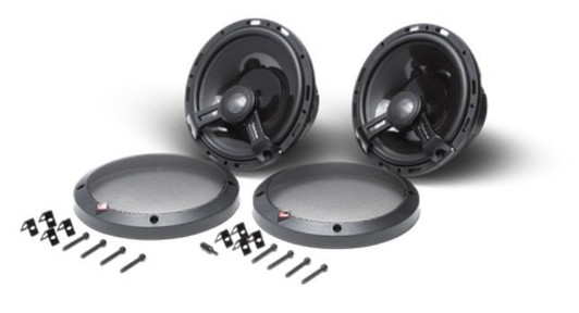 Rockford Fosgate Power T1650 Power Series 6.5" 2-Way Full Range Euro Fit Compatible Speakers