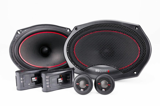 MB QUART RS1-269 240 Watts 6x9" Reference 2-Way Component Speaker System (Grills Included)