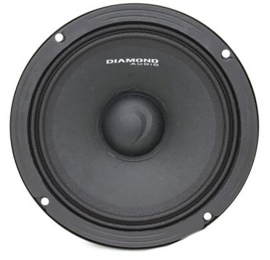 Diamond Audio MSPRO65 MSPRO Series 6.5" Midrange Motorcycle Speakers 400W RMS, Pair