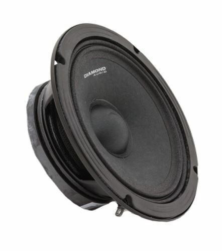 Diamond Audio MSPRO8 Motorsports Series 8" Motorcycle High Output Midrange Component Speaker (500W RMS), Pair