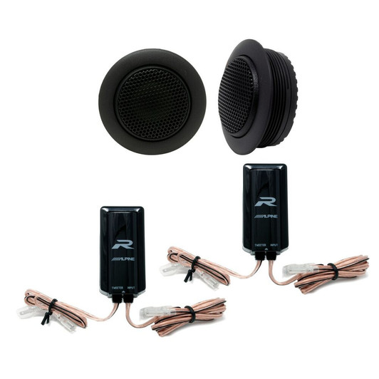 Alpine R-S65C.2 100W RMS 6.5" R-Series Component 2-Way Speakers