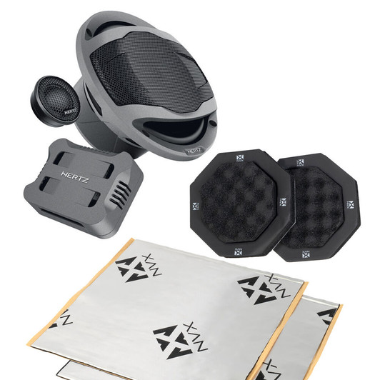 Hertz CPK 165 + Free NVX Sound Deadening & Speaker Baffles