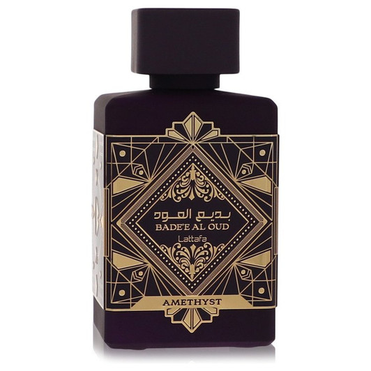 Amethyst Badee Al Oud by Lattafa Eau De Parfum Spray 3.4 oz for Women