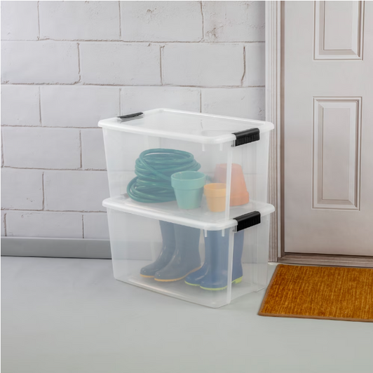 Sterilite Ultra 66L Storage Box - 16.25" X 26.12" X 13.5" (6/CASE)-A2ZHOME