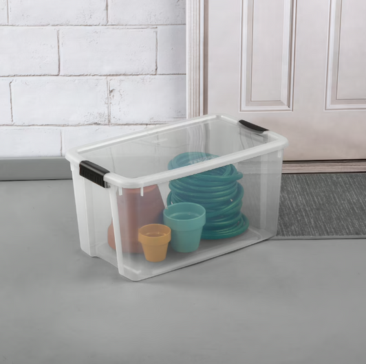 Sterilite Ultra 66L Storage Box - 16.25" X 26.12" X 13.5" (6/CASE)-A2ZHOME