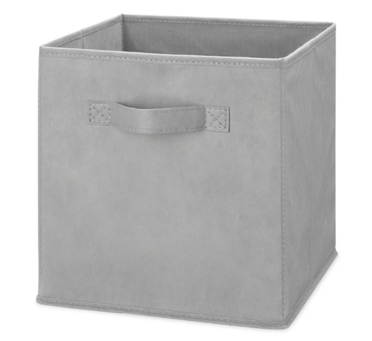 Whitmor Fabric Storage Cube - Set of 6 (10.5" X 10.75" X 11.12")-A2ZHOME