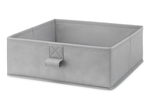Whitmor Fabric Storage Bin - Set of 6 (5.5" X 5.5" X 10.75"), Space-Saving Storage Solution-A2ZHOME