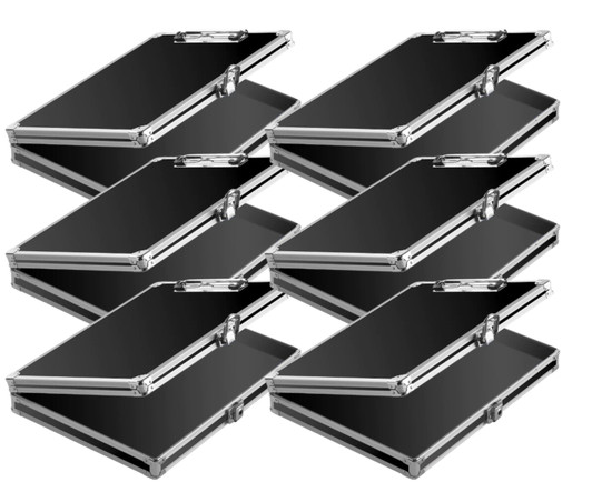 Vaultz Locking Storage Clipboard, Black 10.5x2.75x12.5" (6/CASE) - Secure and Portable Organization-A2ZHOME