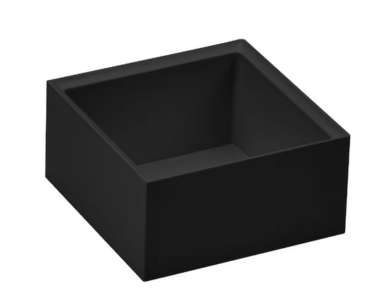 Bostitch Konnect Stackable Storage Tray, Black - Efficient and Versatile Organizer 4" X 4" X 3"6/CASE)-A2ZHOME