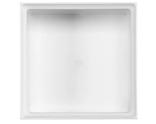 Bostitch Konnect Stackable Storage Tray, White (4" X 4" X 3") - Efficient and Versatile Organizer (6/CASE)-A2ZHOME