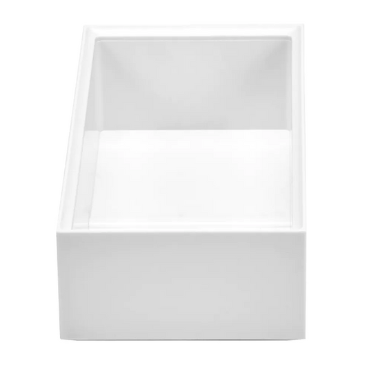 Bostitch Konnect Stackable Accessory Tray, White (8" X 4" X 3") - Efficient and Stylish Organizer (6/CASE)-A2ZHOME