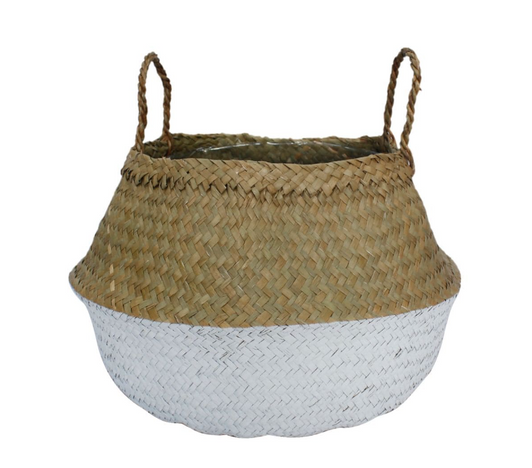 Penelope James Big Belly Seagrass Storage Basket - 17" x 17" x 20" (6/CASE)-A2ZHOME
