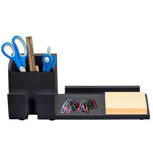 Bostitch Konnect Desk Organizer Power Base with Phone Stand - Black (Case of 6) - 11"x5"x5"-A2ZHOME