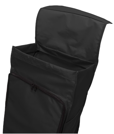 Playmarket Forzudo Duett Shopping Cart - 4-Wheel - Black (Case of 6) - 18"x8"x4"-A2ZHOME
