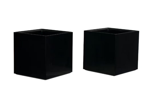 Bostitch Konnect Stackable Pencil Cups - 2-Pack - Black (6/CASE) - 8"x4"x5"-A2ZHOME