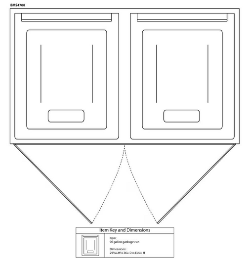 Suncast Blow Molded Horizontal Storage Shed - Durable Outdoor Organization Solution-A2ZHOME