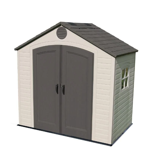 Lifetime 8 Ft. x 5 Ft. Outdoor Storage Shed - Spacious and Durable Garden Shed Solution-A2ZHOME