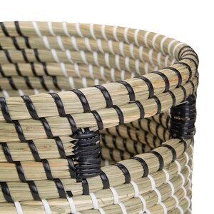 Northlight Set of 3 Traditional Nesting Wicker Baskets - 14.5" - 15" x 15" x 10"-A2ZHOME