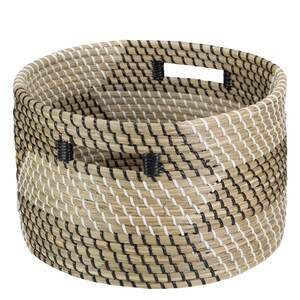 Northlight Set of 3 Traditional Nesting Wicker Baskets - 14.5" - 15" x 15" x 10"-A2ZHOME